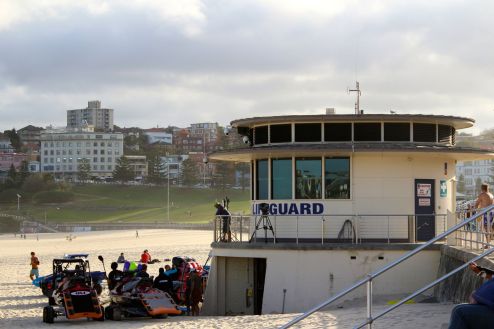 Lifeguard at Bondi Beach